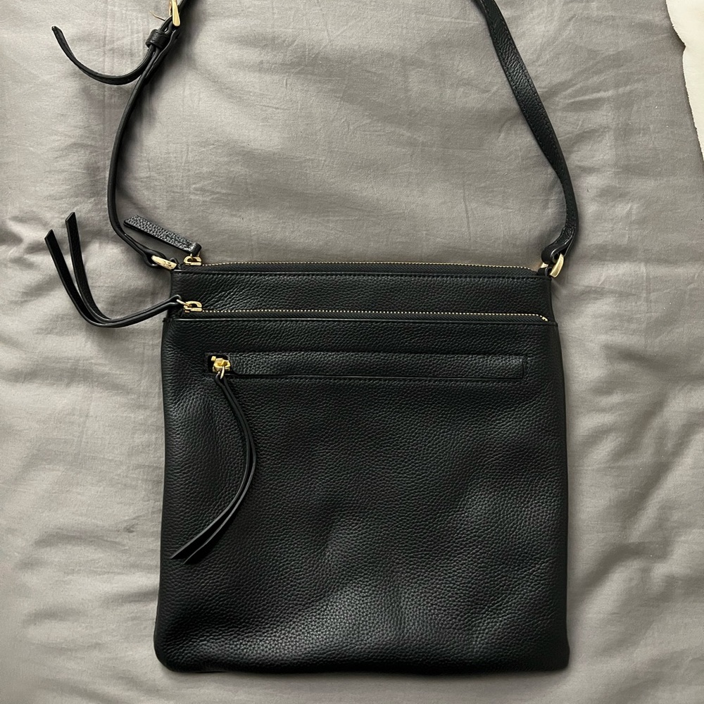 Genuine leather satchel